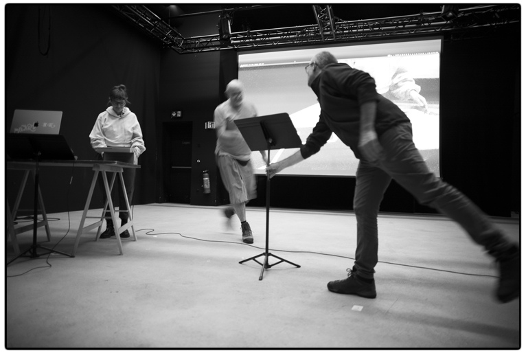 passage entre preformance et Cassandre Poirier Simon
